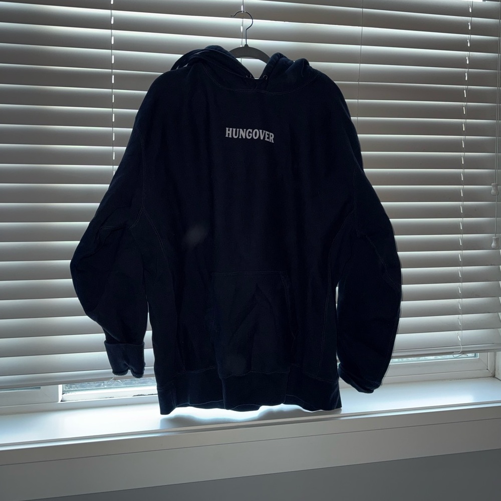 Navy Barstools Hungover Hoodie